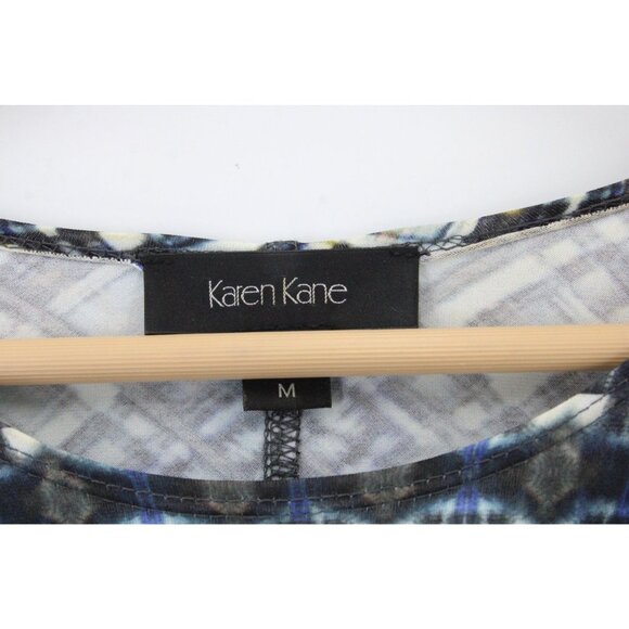 Karen Kane A Dress Womens Multicolor Sleeveless Geometrical Pattern Size Medium - Picture 4 of 7